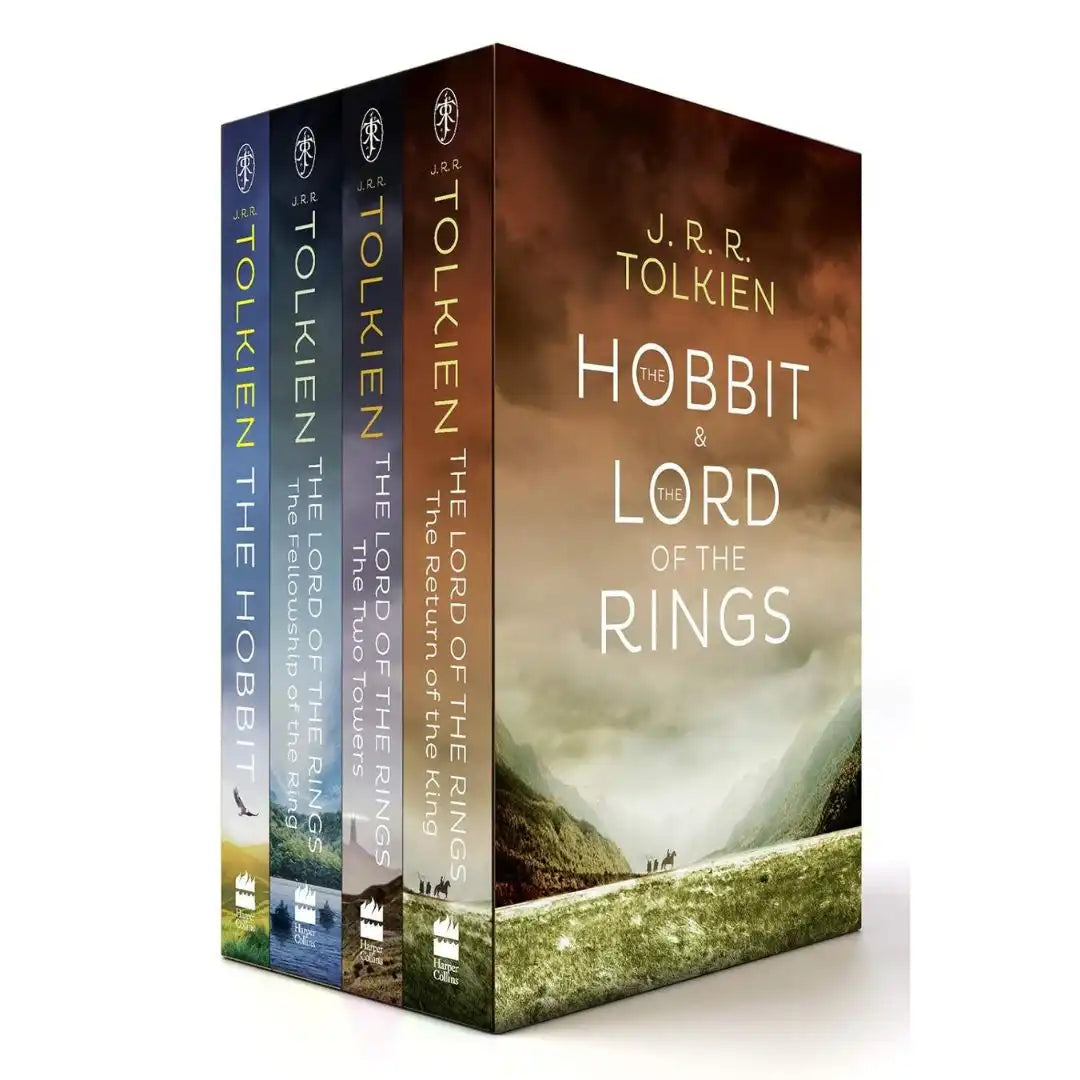 The Hobbit And The Lord Of The Rings 4-Books Boxed Set By J.R.R. Tolkien